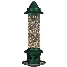 Squirrel-proof Bird Feeder with Perch Ring Squirrel-proof Bird Feeder with Perch Ring
